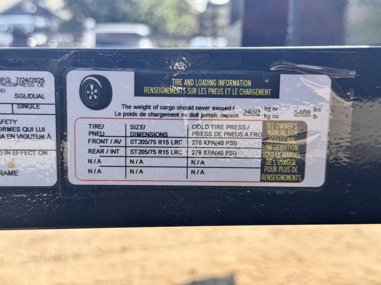 New 2026 Load Trail 7-14 Tandem Axle Ramp Gate Utility 7K GVWR