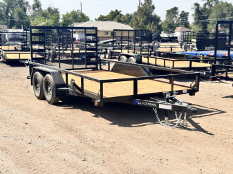 New 2026 Load Trail 7-14 Tandem Axle Ramp Gate Utility 7K GVWR