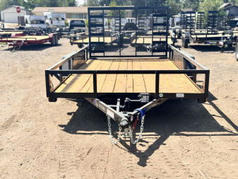 New 2026 Load Trail 7-14 Tandem Axle Ramp Gate Utility 7K GVWR