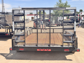 New 2026 Load Trail 7-14 Tandem Axle Ramp Gate Utility 7K GVWR