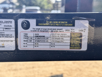 New 2026 Load Trail 7-14 Tandem Axle Ramp Gate Utility 7K GVWR
