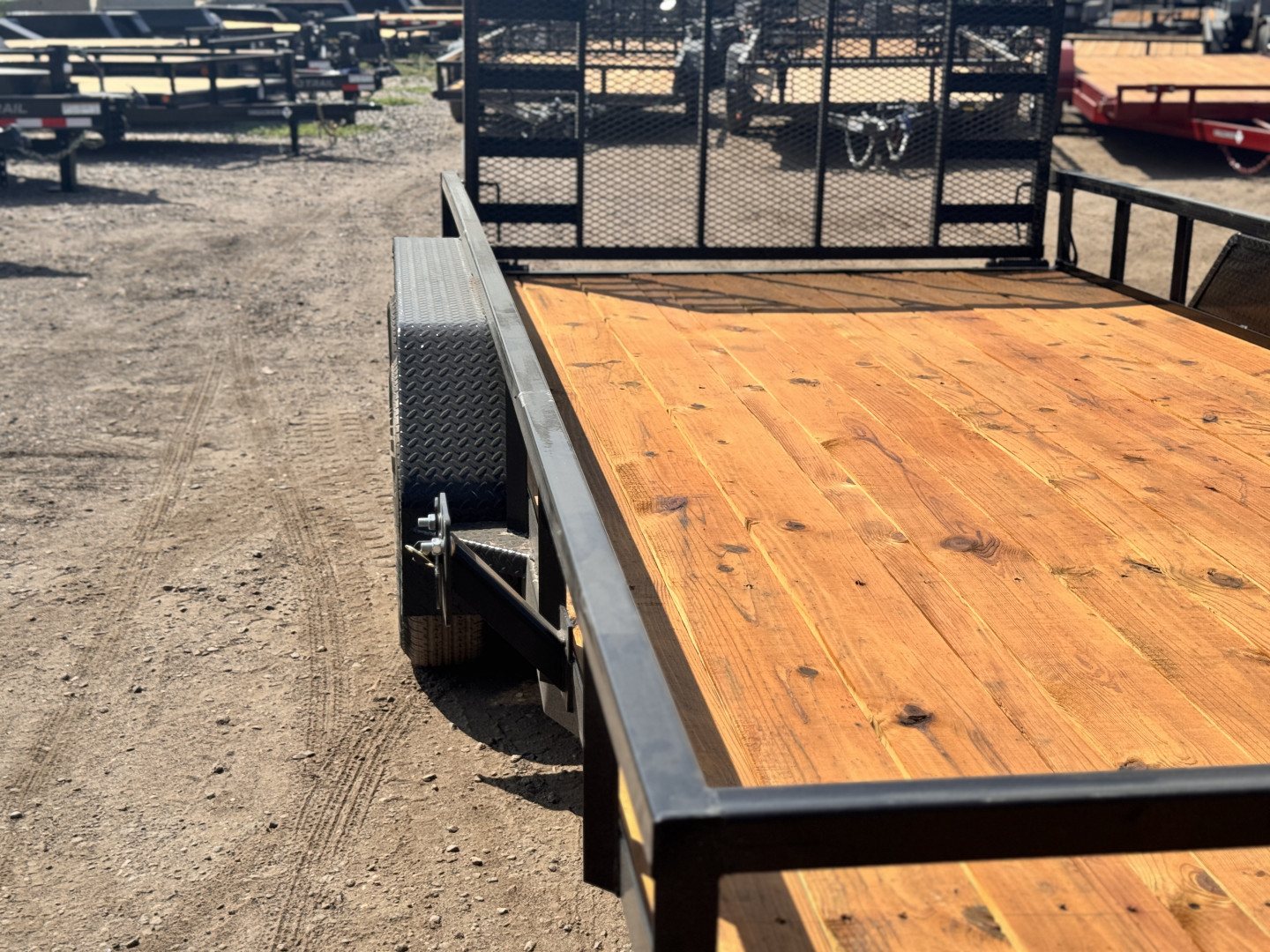 New 2026 Load Trail 7-16 Tandem Axle Ramp Gate Utility 7K GVWR