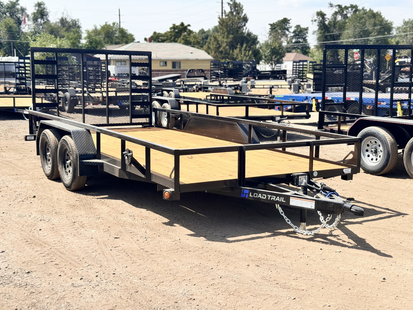 New 2026 Load Trail 7-16 Tandem Axle Ramp Gate Utility 7K GVWR