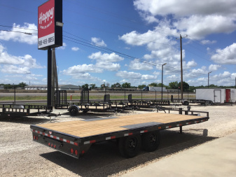 New 2026 PJ 102"x20' BP 8" I-Beam Deckover Trailer – F8