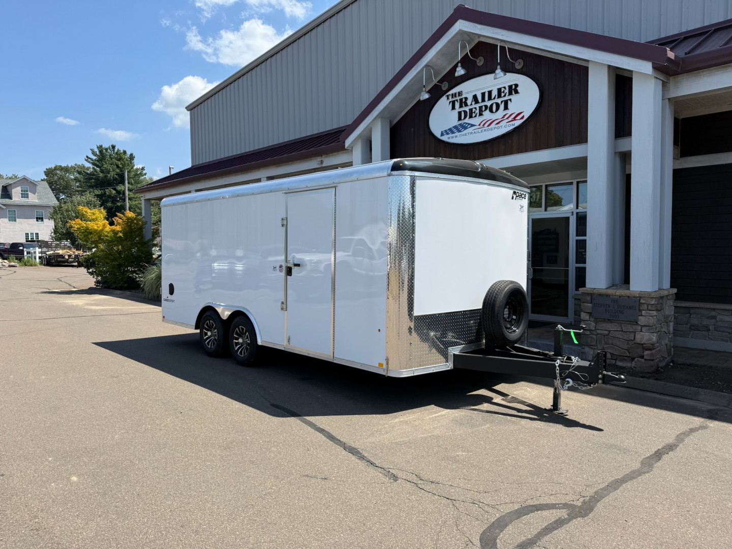 New Pace American 8'6" x 18' Enclosed Landscape Trailer 9.9K