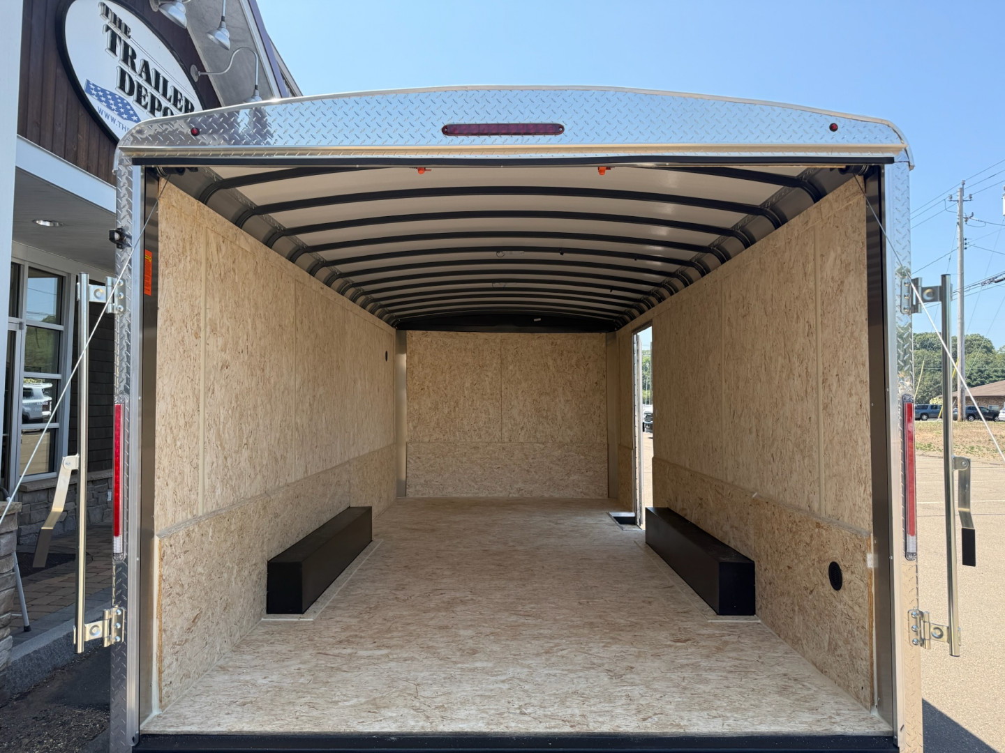 New Pace American 8'6" x 18' Enclosed Landscape Trailer 9.9K