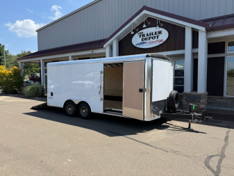 New Pace American 8'6" x 18' Enclosed Landscape Trailer 9.9K