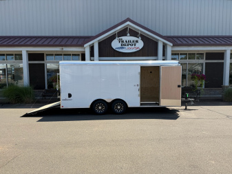 New Pace American 8'6" x 18' Enclosed Landscape Trailer 9.9K