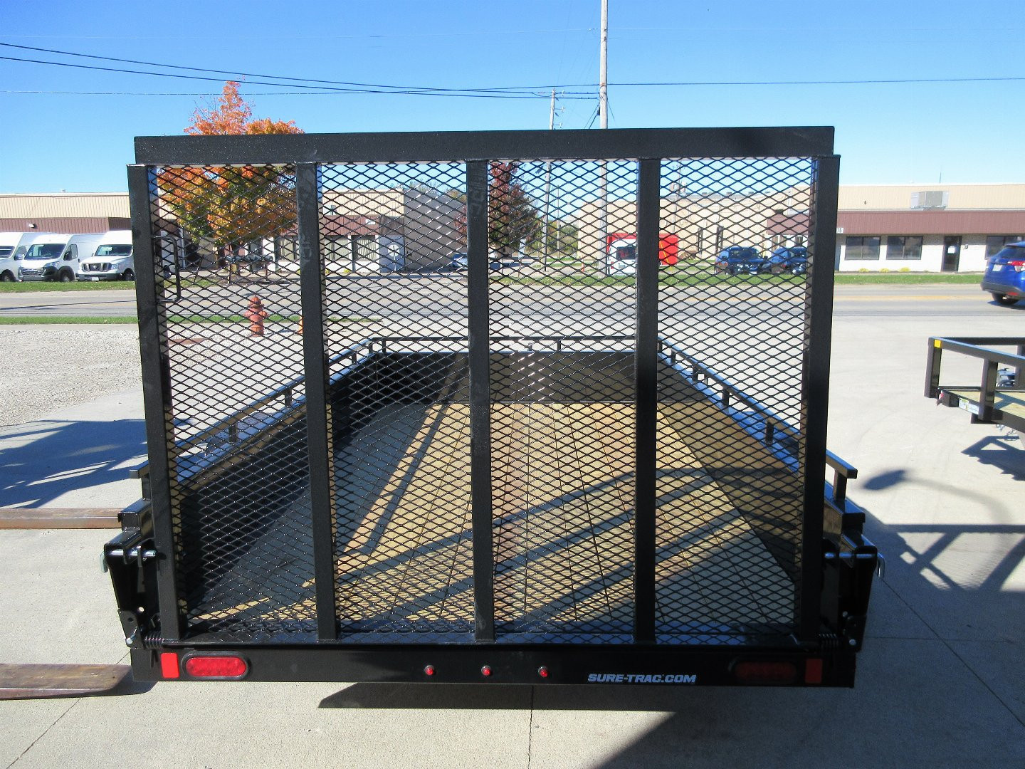 New 2025 Sure-Trac 6X10 STEEL HIGH SIDE Utility Trailer