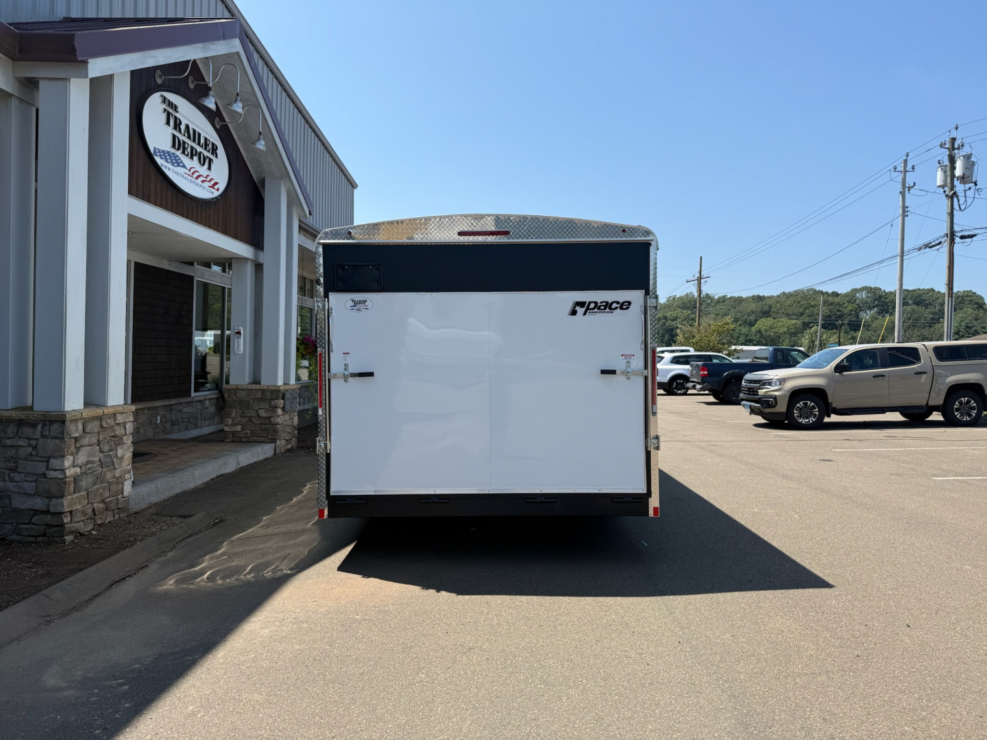 New Pace American 8'6" x 20' Enclosed Landscape Trailer 9.9K