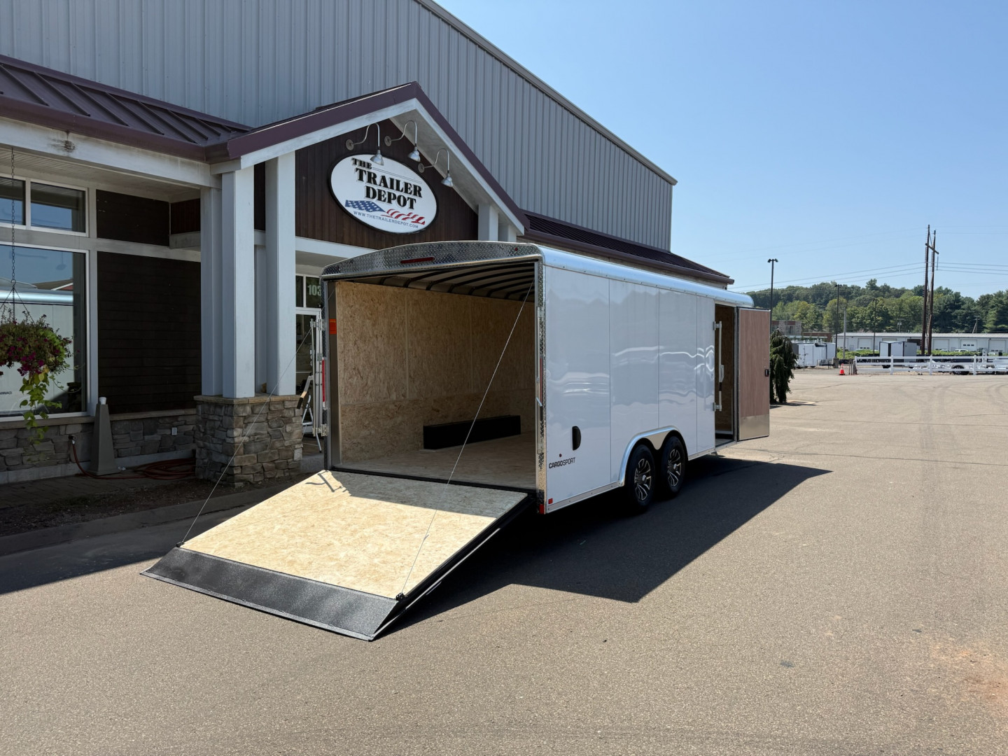 New Pace American 8'6" x 20' Enclosed Landscape Trailer 9.9K
