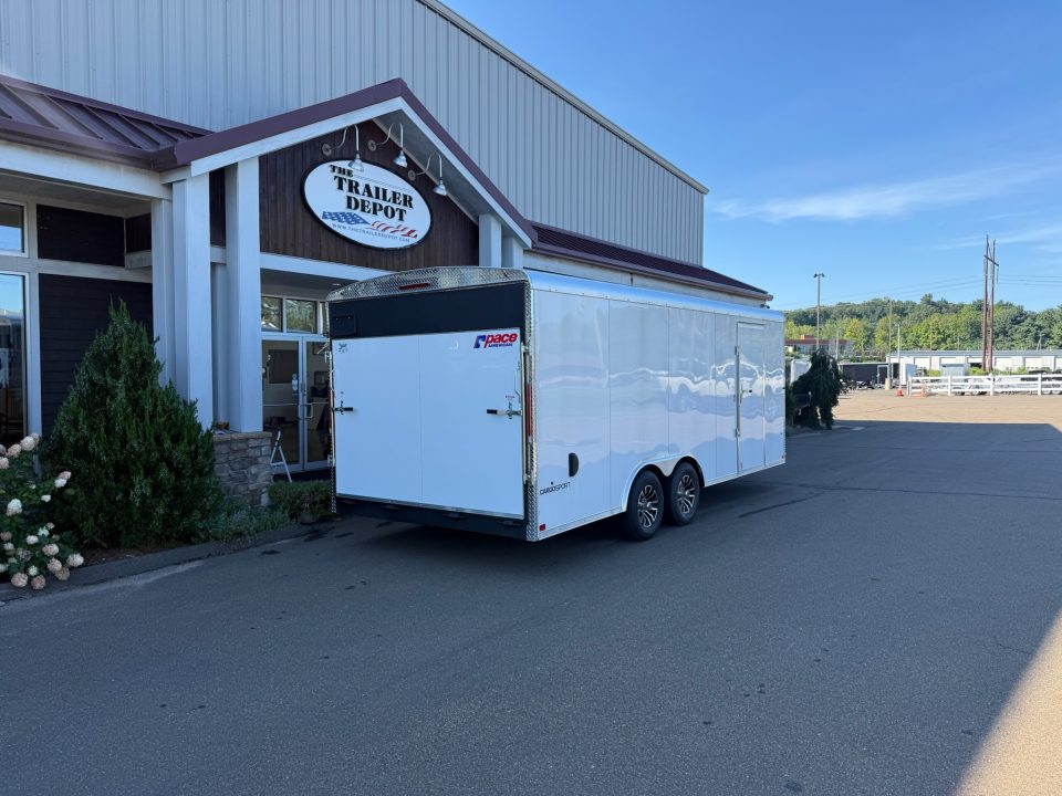 New Pace American 8'6" x 20' Enclosed Landscape Trailer 9.9K