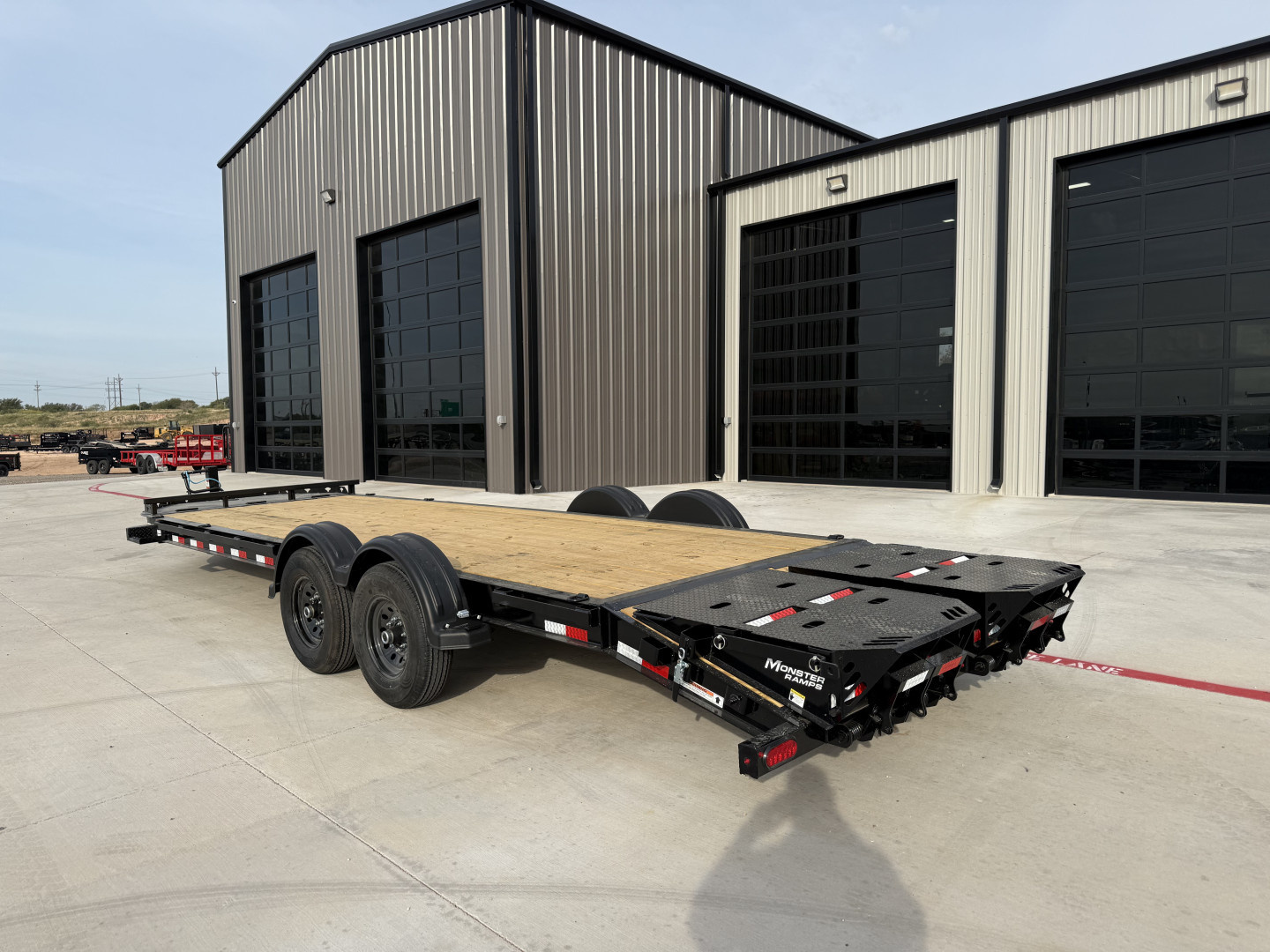 New 2026 PJ 83''x24' BP 8" I-Beam Equipment Trailer - EV