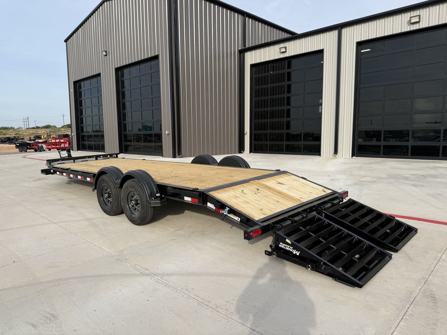 New 2026 PJ 83''x24' BP 8" I-Beam Equipment Trailer - EV