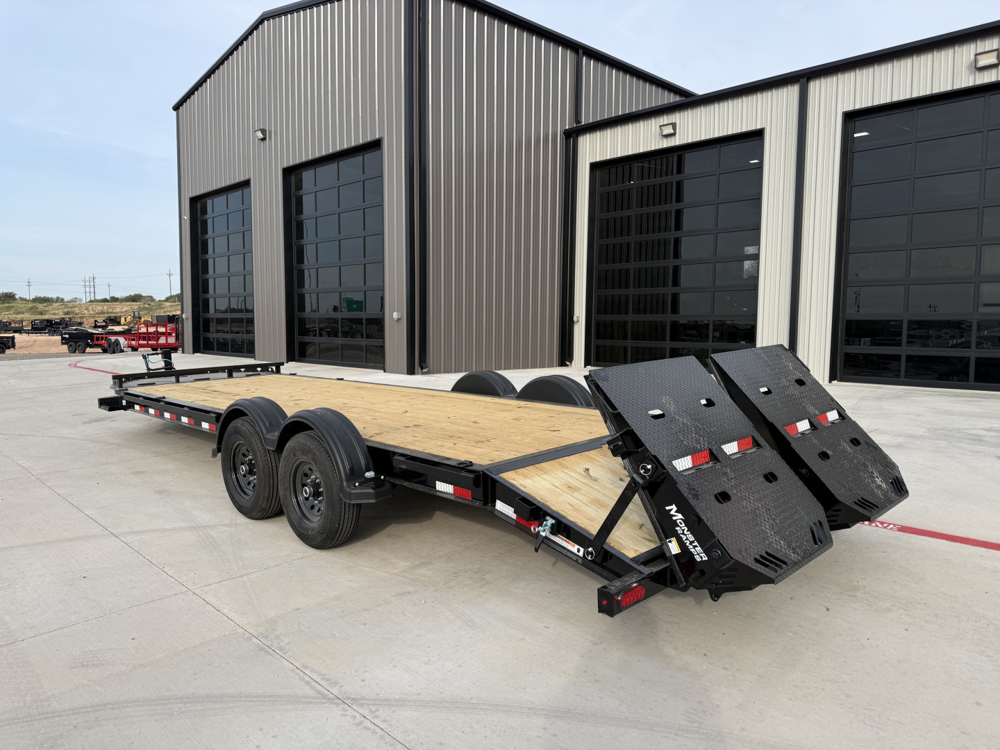 New 2026 PJ 83''x24' BP 8" I-Beam Equipment Trailer - EV