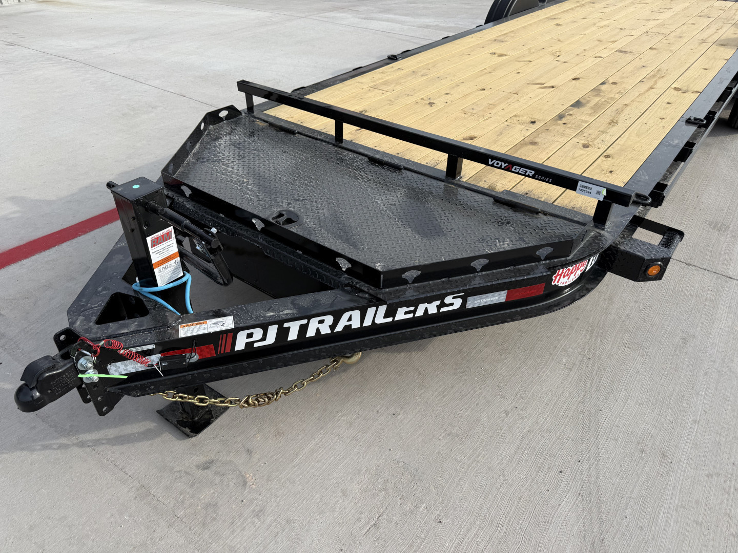 New 2026 PJ 83''x24' BP 8" I-Beam Equipment Trailer - EV