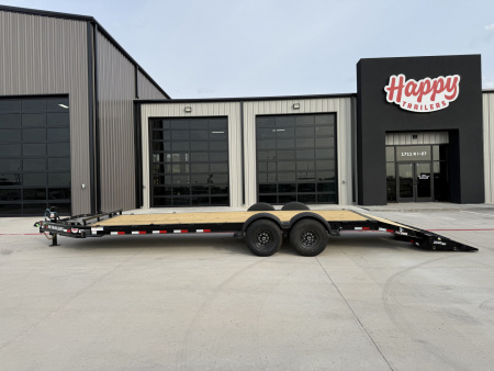 New 2026 PJ 83''x24' BP 8" I-Beam Equipment Trailer - EV