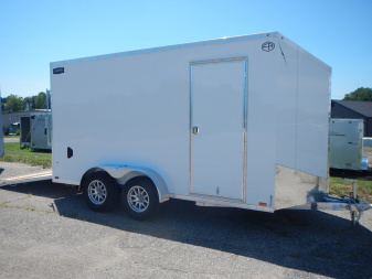 New 2026 Lightning Trailers LTF 7 X 14 TA2 Cargo / Enclosed Trailer