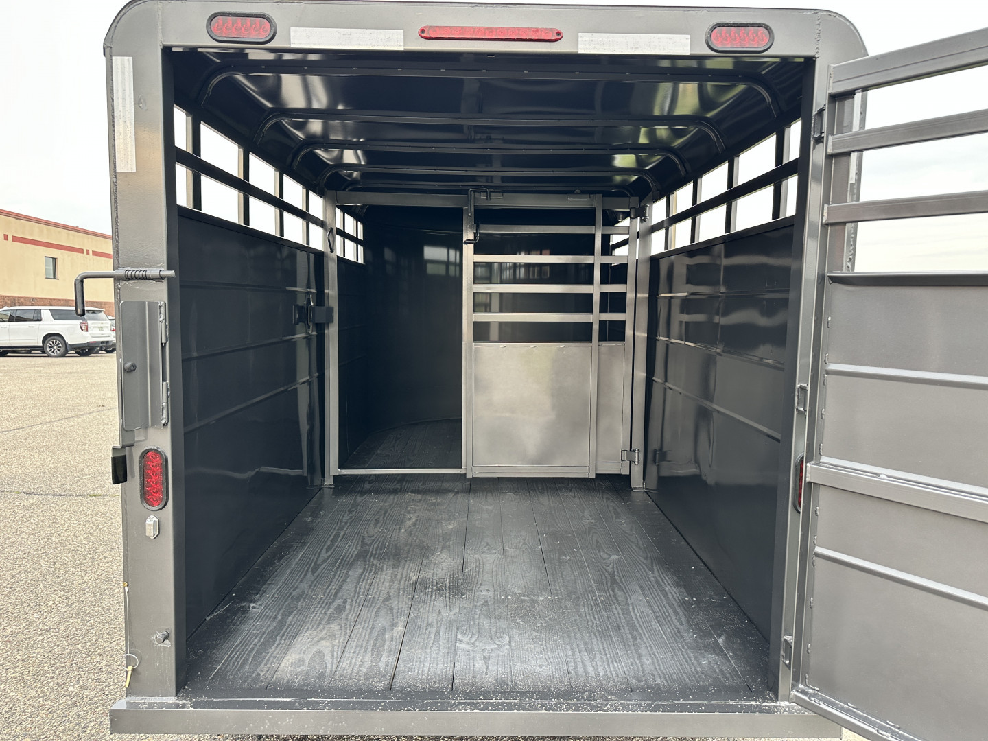 New 2026 S&S Manufacturing 6'8"x6'6"x16' BP Stock / Stock Combo Trailer