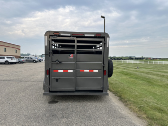 New 2026 S&S Manufacturing 6'8"x6'6"x16' BP Stock / Stock Combo Trailer