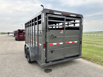 New 2026 S&S Manufacturing 6'8"x6'6"x16' BP Stock / Stock Combo Trailer