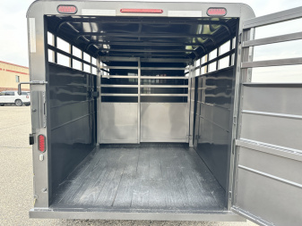 New 2026 S&S Manufacturing 6'8"x6'6"x16' BP Stock / Stock Combo Trailer