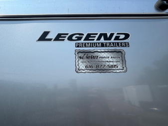 New 2026 Legend Trailers 8x23 DVN All Aluminum Enclosed Trailer