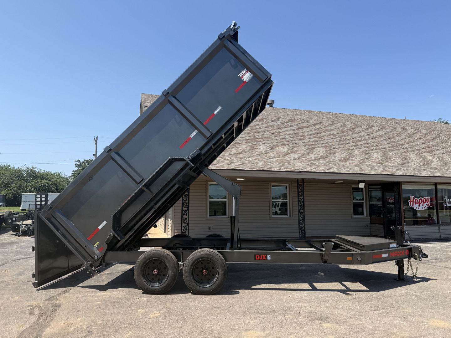 New 2026 MAXX-D 83”x16’ Bumper Pull Dump w/ 48” Sides – DJX