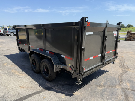 New 2026 MAXX-D 83”x16’ Bumper Pull Dump w/ 48” Sides – DJX