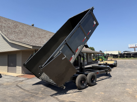 New 2026 MAXX-D 83”x16’ Bumper Pull Dump w/ 48” Sides – DJX