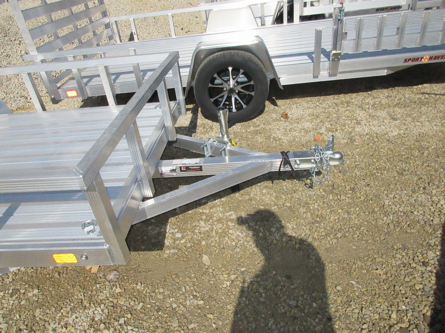 New 2026 Sport Haven 5'X10' DELUXE ALUMINUM Utility Trailer