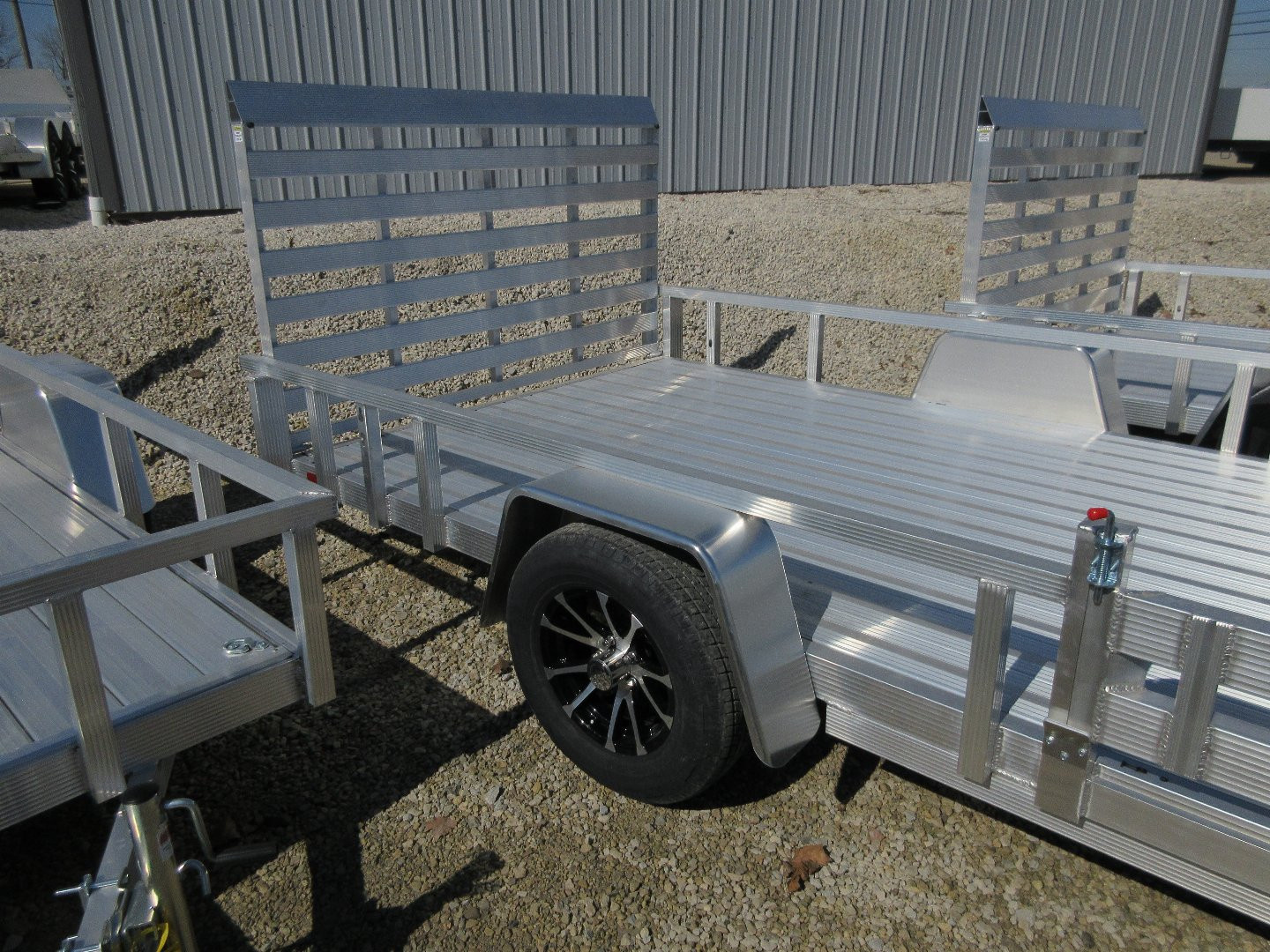 New 2026 Sport Haven 7'X14' DELUXE ALUMINUM W/ATV RAMP SIDES ATV Trailer