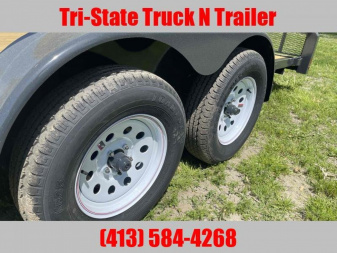 New 2025 BELMONT 7x20 Landscape trailer Utility Trailer