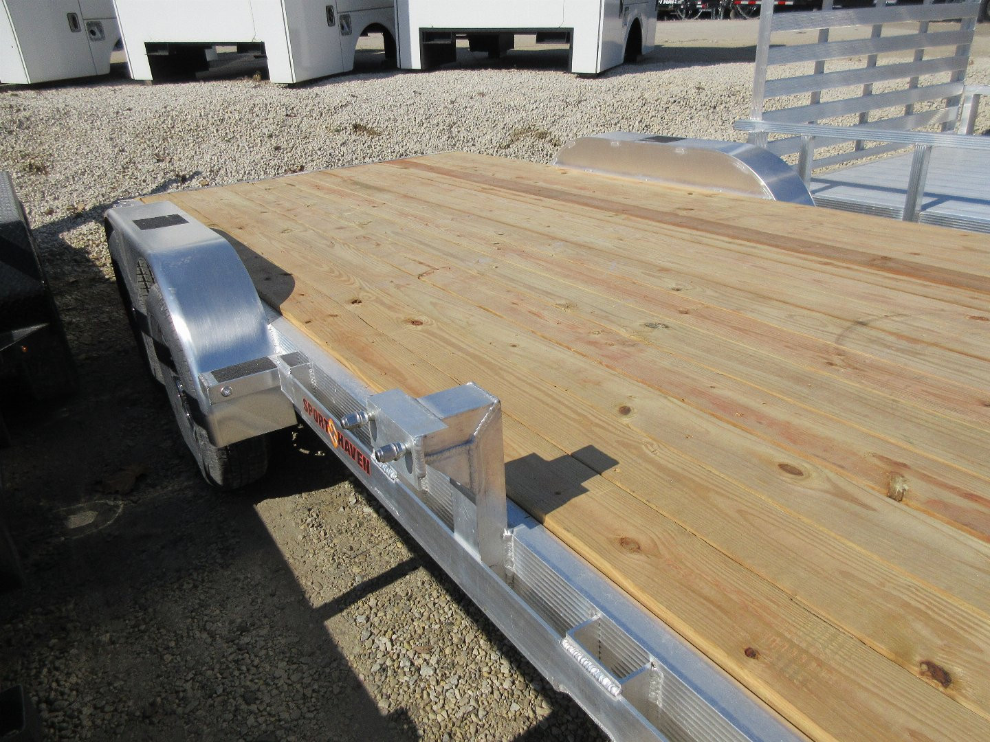 New 2026 Sport Haven 18' CAR HAULER ALUMINUM AOC WOOD DECK Car Hauler