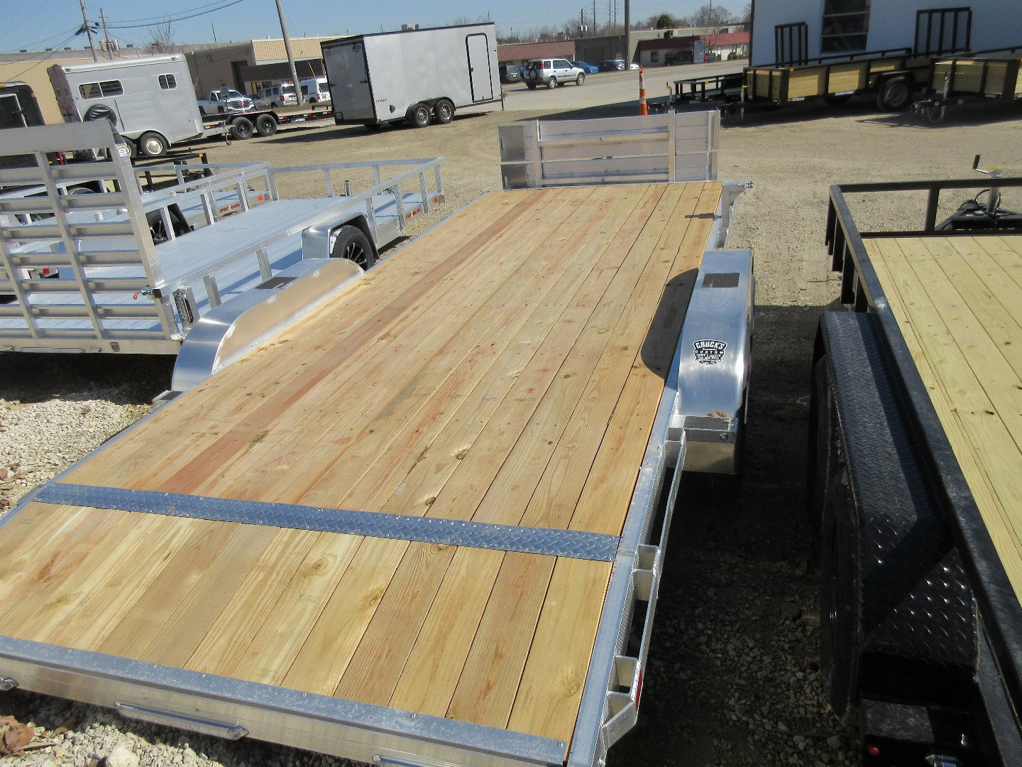 New 2026 Sport Haven 18' CAR HAULER ALUMINUM AOC WOOD DECK Car Hauler