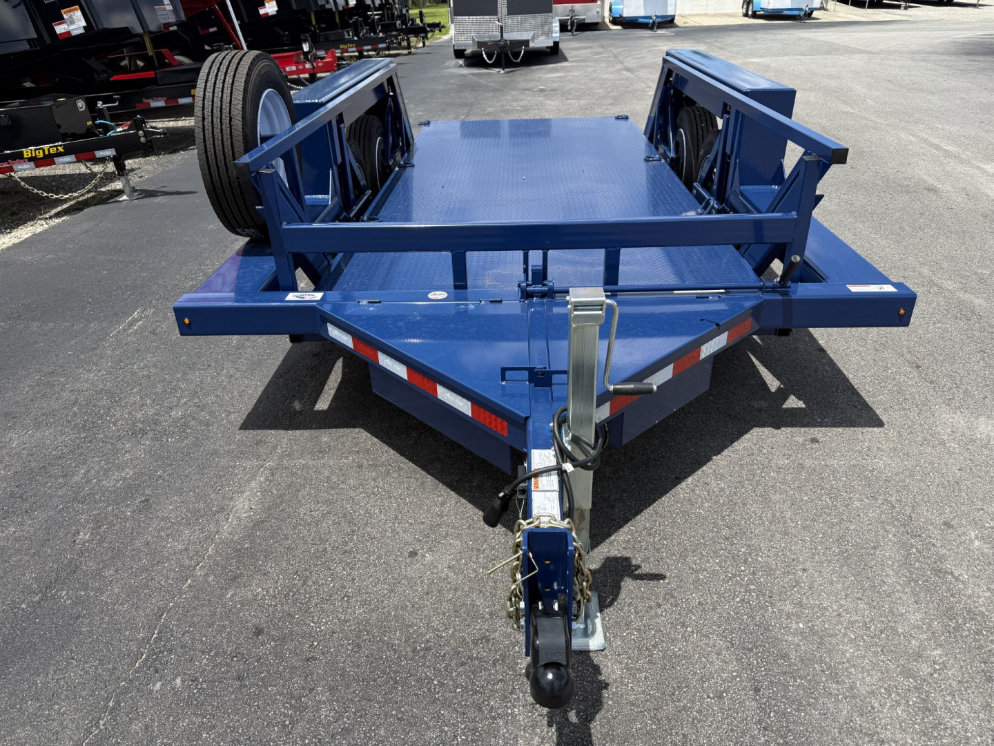 New T16-14 AIR TOW 6'3" X 16' DROP DECK EQUIPMENT TRAILER