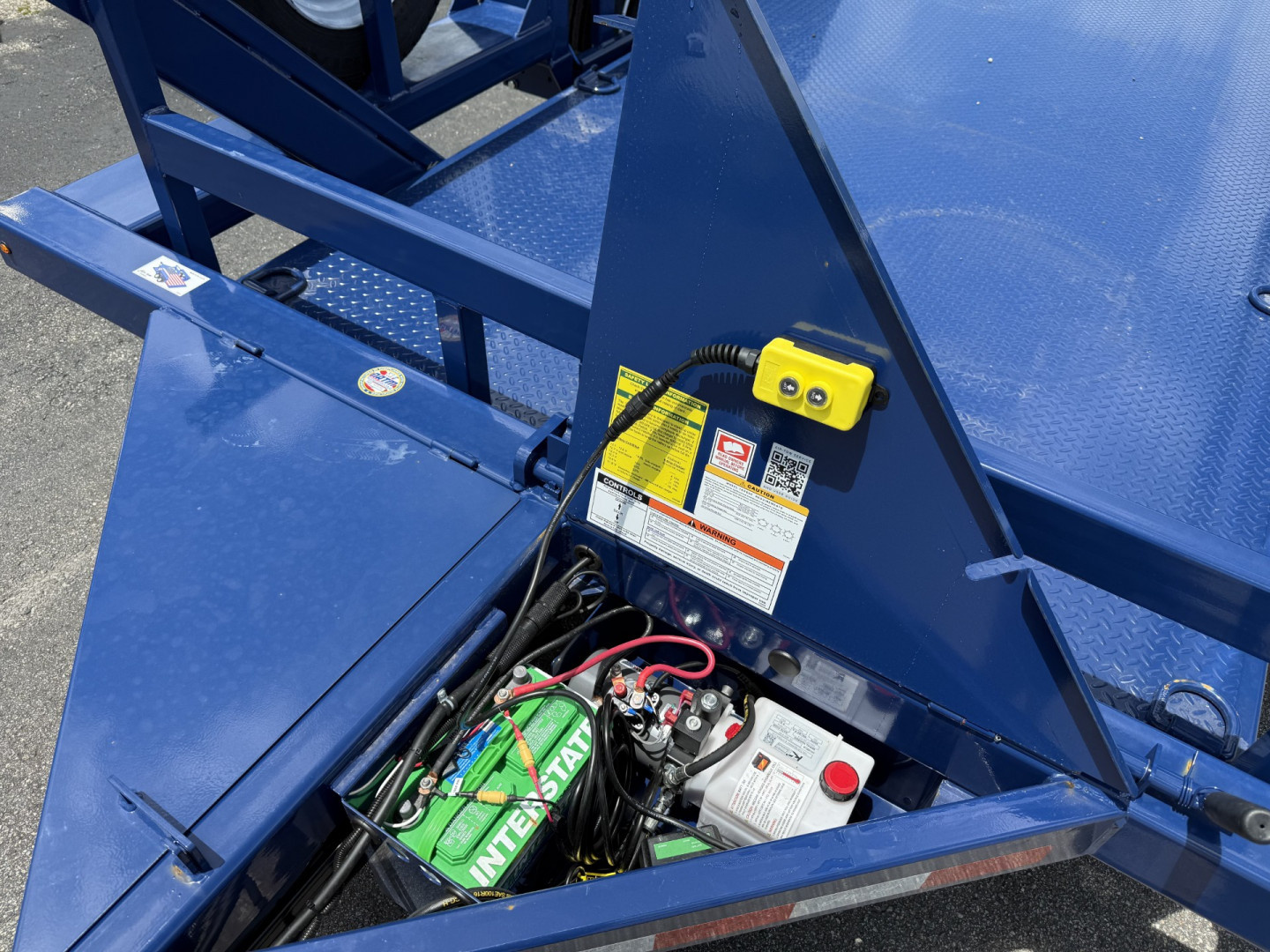 New T16-14 AIR TOW 6'3" X 16' DROP DECK EQUIPMENT TRAILER