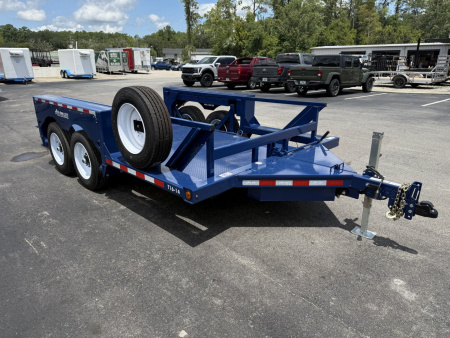 New T16-14 AIR TOW 6'3" X 16' DROP DECK EQUIPMENT TRAILER