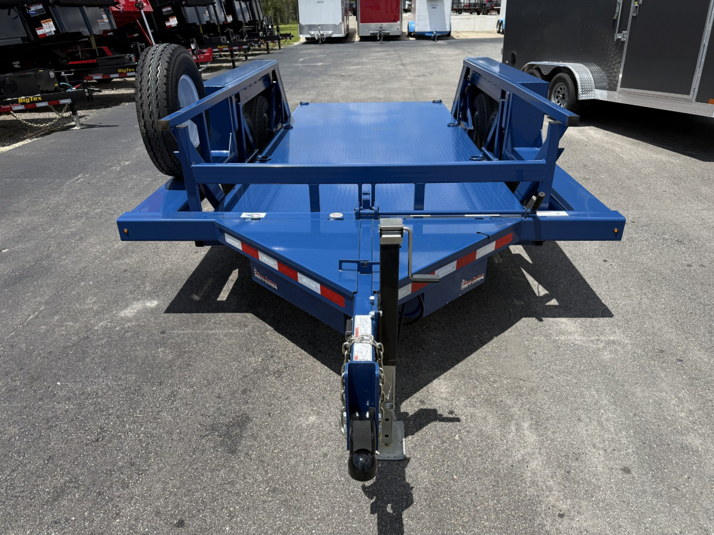 New T16-12 AIR TOW 6'3" X 16' DROP DECK EQUIPMENT TRAILER