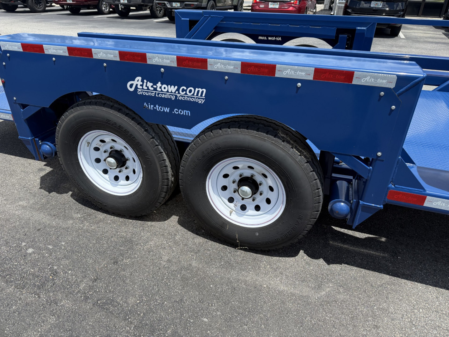 New T16-12 AIR TOW 6'3" X 16' DROP DECK EQUIPMENT TRAILER