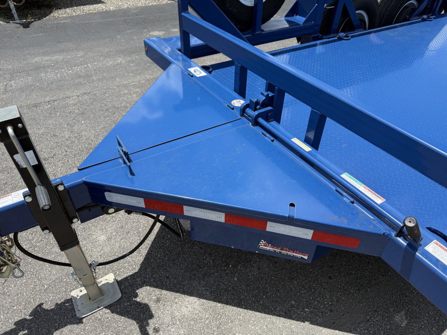 New T16-12 AIR TOW 6'3" X 16' DROP DECK EQUIPMENT TRAILER