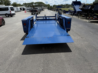 New T16-12 AIR TOW 6'3" X 16' DROP DECK EQUIPMENT TRAILER
