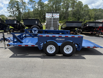New T16-12 AIR TOW 6'3" X 16' DROP DECK EQUIPMENT TRAILER
