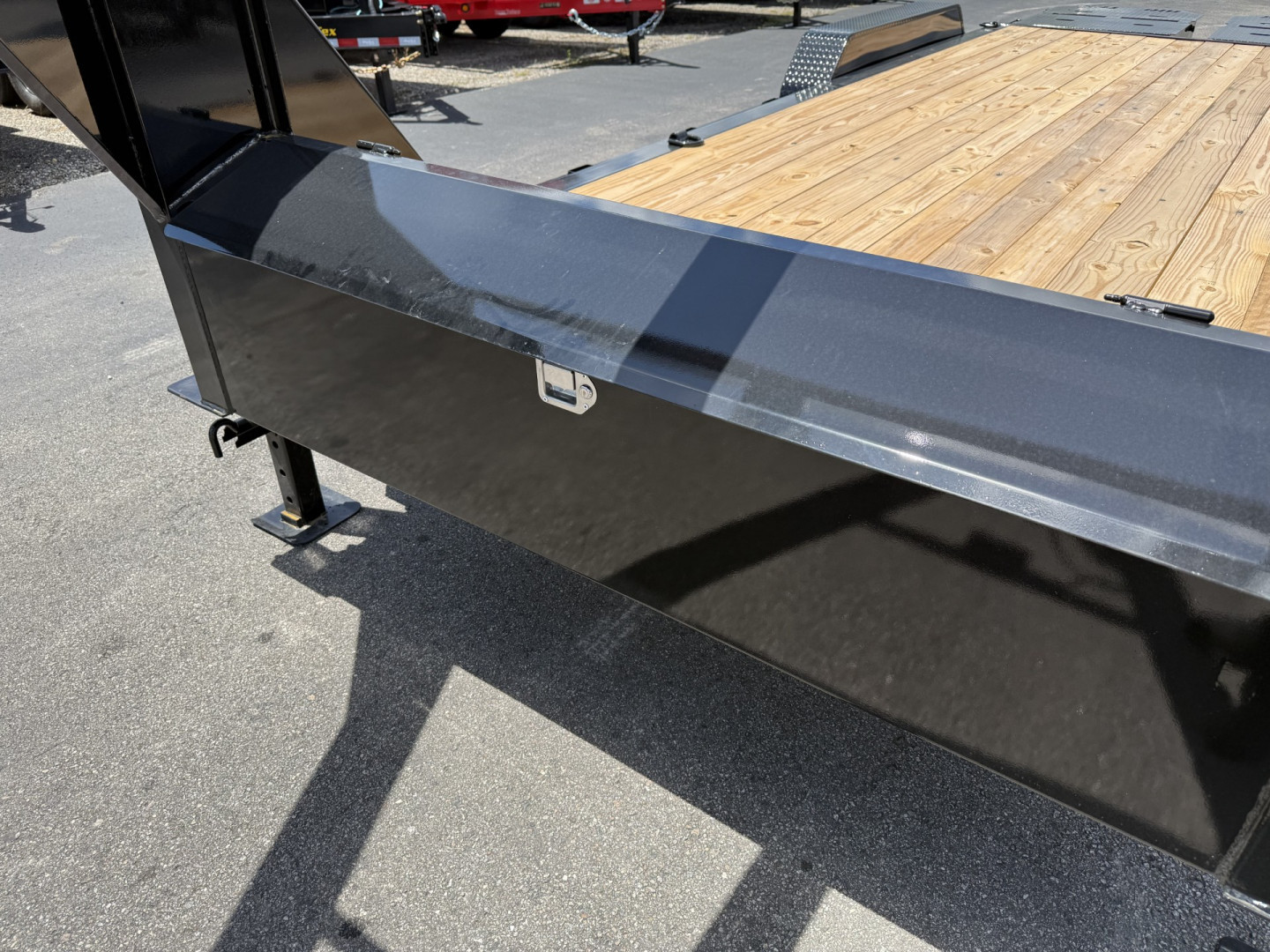 New 14EHG-20D3A-MRBK BIG TEX 7' X 20' GOOSENECK EQUIPMENT TRAILER