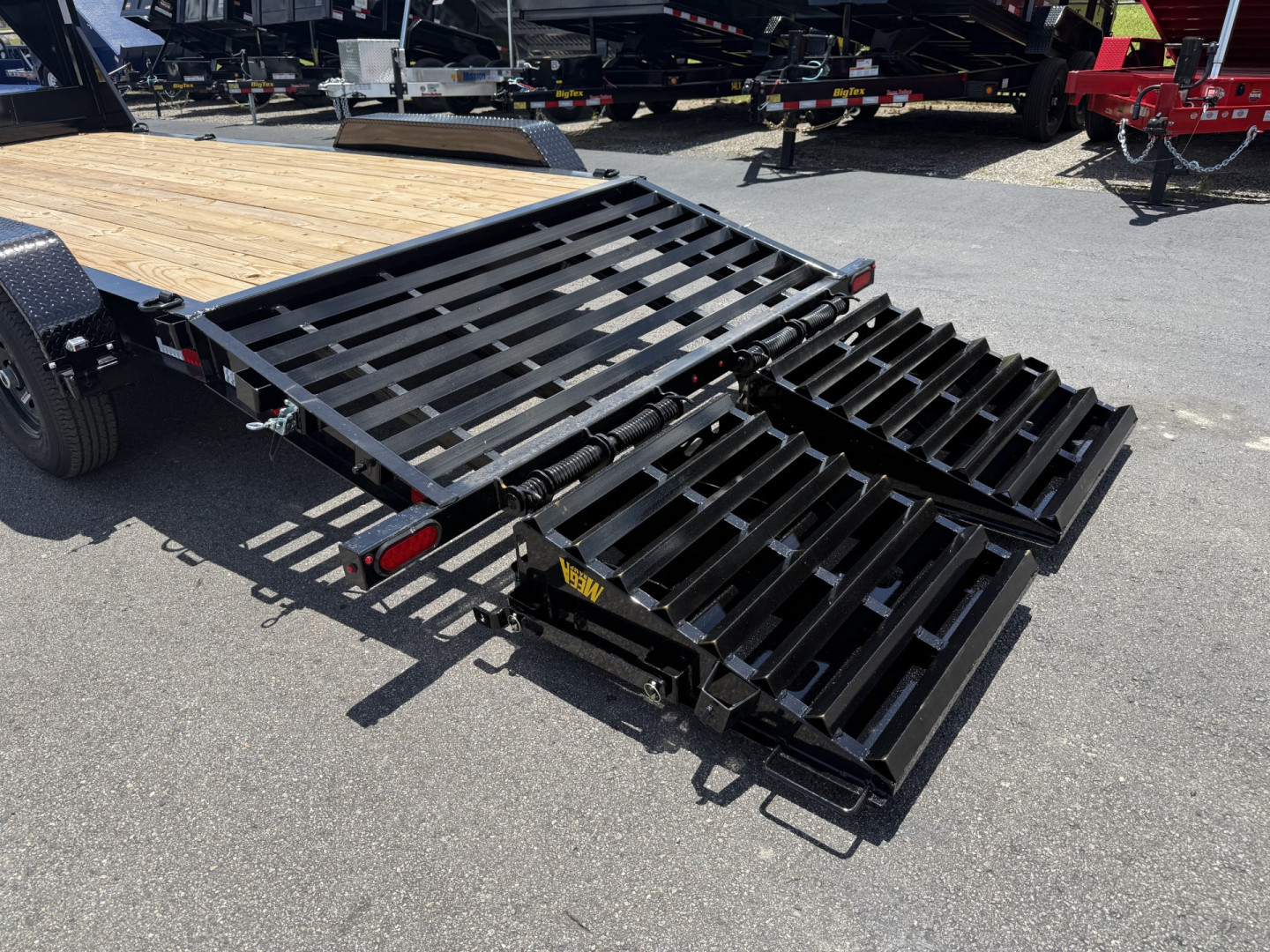 New 14EHG-20D3A-MRBK BIG TEX 7' X 20' GOOSENECK EQUIPMENT TRAILER