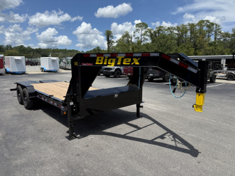 New 14EHG-20D3A-MRBK BIG TEX 7' X 20' GOOSENECK EQUIPMENT TRAILER