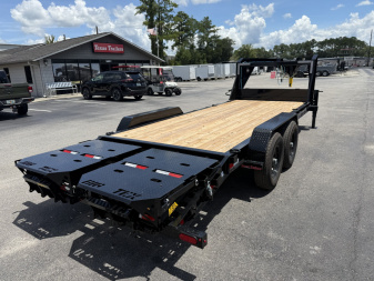 New 14EHG-20D3A-MRBK BIG TEX 7' X 20' GOOSENECK EQUIPMENT TRAILER