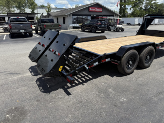 New 14EHG-20D3A-MRBK BIG TEX 7' X 20' GOOSENECK EQUIPMENT TRAILER