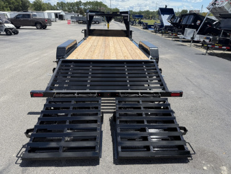 New 14EHG-20D3A-MRBK BIG TEX 7' X 20' GOOSENECK EQUIPMENT TRAILER