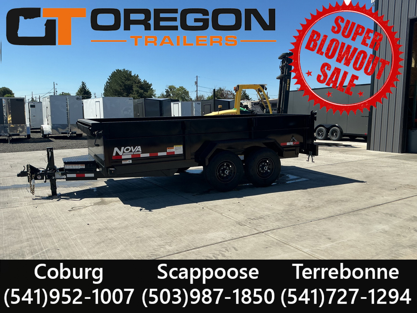 New 7X14 TA 14K Midsota Nova Scissor Dump